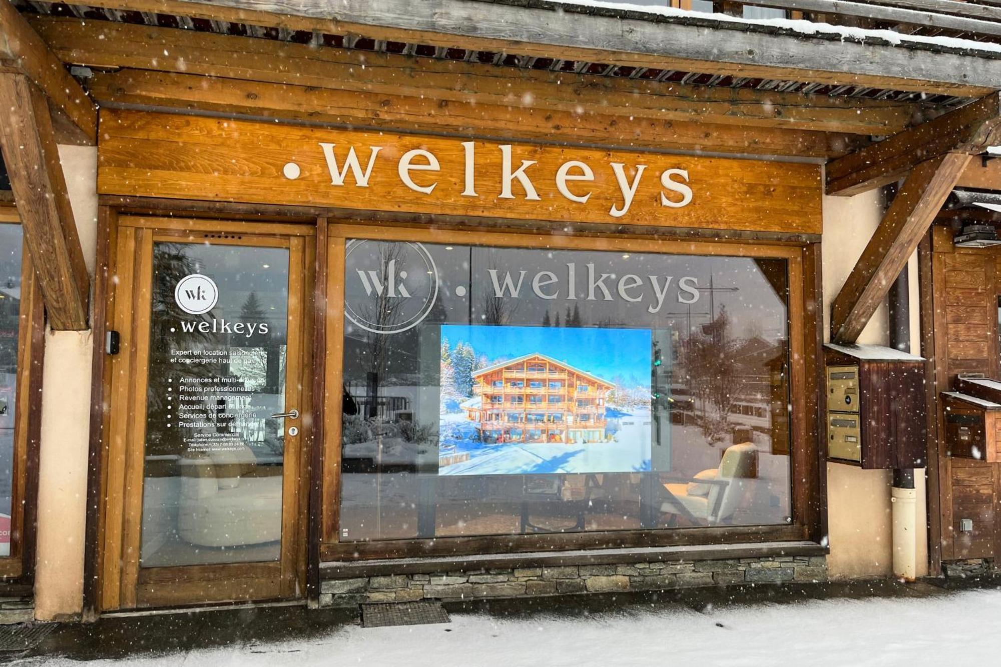 Appartement Hibou - Welkeys Megeve Bagian luar foto